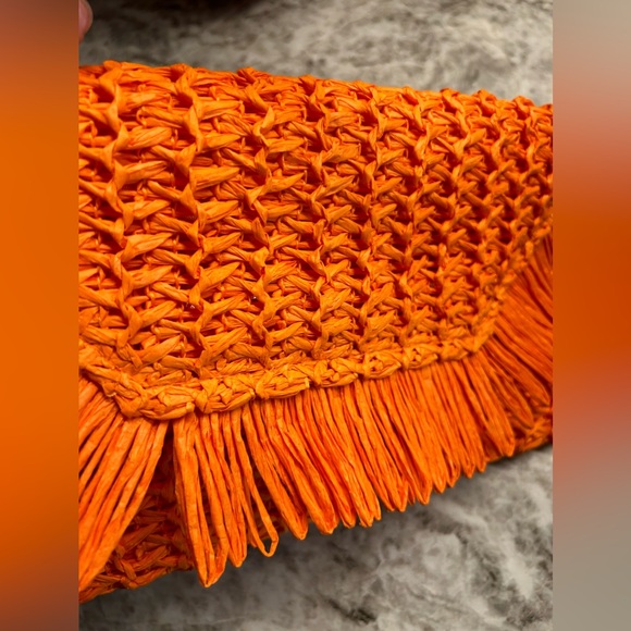 NWT SHEIN Straw Clutch - Picture 7 of 9